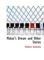 Makar's Dream and Other Stories,1115317229,9781115317221