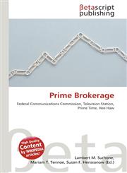 Prime Brokerage,6133305193,9786133305199