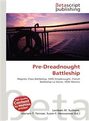 Pre-Dreadnought Battleship,6131974403,9786131974403