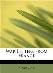 War Letters from France,1241638772,9781241638771