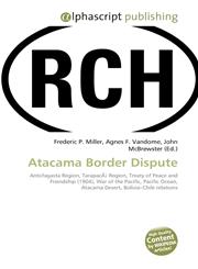 Atacama Border Dispute,6130240228,9786130240226