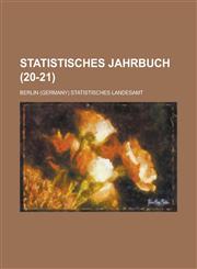 Statistisches Jahrbuch (20-21),1236300408,9781236300409