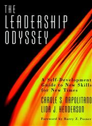 The Leadership Odyssey A Self-Development Guide to new Skills for new Times 1st Edition,0787910112,9780787910112