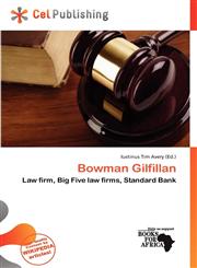 Bowman Gilfillan,6139715962,9786139715961