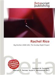 Rachel Rice,6131036535,9786131036538