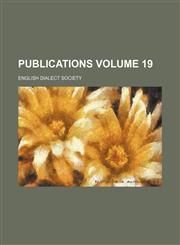 Publications Volume 19,1236443519,9781236443519
