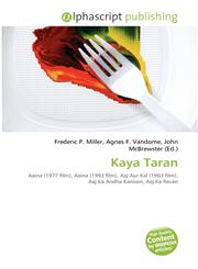 Kaya Taran,6134257656,9786134257657