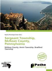 Sergeant Township, McKean County, Pennsylvania,6139251923,9786139251926