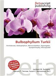Bulbophyllum Turkii,6136330598,9786136330594