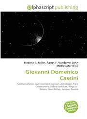 Giovanni Domenico Cassini,6133897198,9786133897199