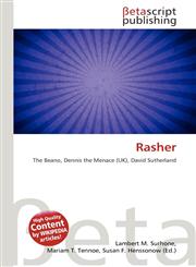 Rasher,6134464074,9786134464079