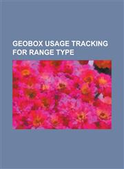 Geobox Usage Tracking for Range Type Southern Rocky Mountains, Mono-Inyo Craters, Sierra Madre Occidental, Ore Mountains, Wicklow Mountains, Metacome,1230675124,9781230675121