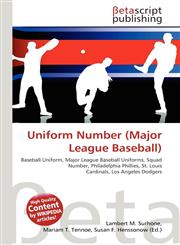 Uniform Number (Major League Baseball),6134470465,9786134470469