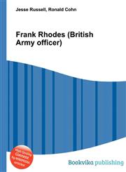 Frank Rhodes (British Army Officer),551106288X,9785511062884