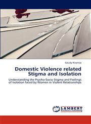 Domestic Violence related Stigma and Isolation,3848426358,9783848426355