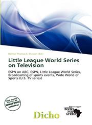 Little League World Series on Television,6200297835,9786200297839