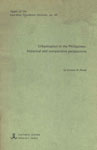 Urbanization in the Philippines Historical and Comparative Perspectives