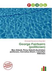 George Fairbairn (politician),6135931407,9786135931402