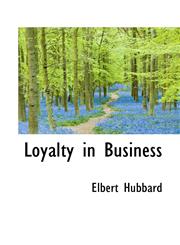 Loyalty in Business,1110554877,9781110554874