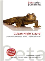Cuban Night Lizard,6135256688,9786135256680