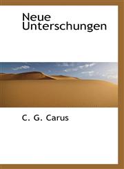 Neue Unterschungen,1115938304,9781115938303