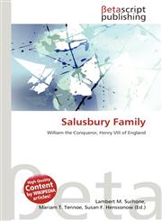 Salusbury Family,6134484997,9786134484992