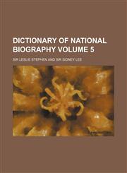 Dictionary of National Biography Volume 5,1152232215,9781152232211