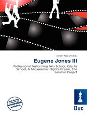 Eugene Jones III,6136793393,9786136793399