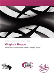 Virginia Rappe,6139050103,9786139050109