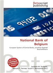 National Bank of Belgium,6136103818,9786136103815