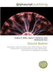David Bohm,6130200838,9786130200831