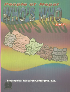 People of Nepal, Who's Who 2007,9994620177,9789994620173
