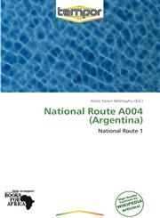 National Route A004 (Argentina),6137967220,9786137967225