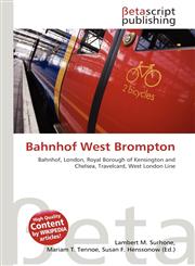 Bahnhof West Brompton,6134759228,9786134759229