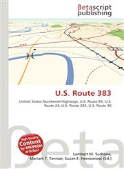 U.S. Route 383,6135370545,9786135370546