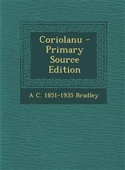 Coriolanu - Primary Source Edition,1294748068,9781294748069