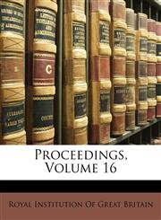 Proceedings, Volume 16,117467315X,9781174673153