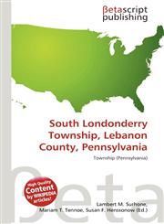 South Londonderry Township, Lebanon County, Pennsylvania,6135133977,9786135133974
