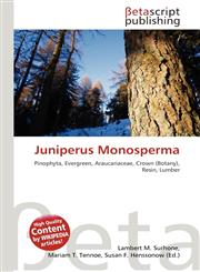 Juniperus Monosperma,6136383713,9786136383712