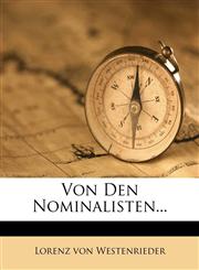 Von Den Nominalisten...,1278726276,9781278726274
