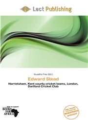 Edward Stead,6138411196,9786138411192
