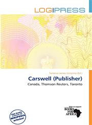 Carswell (Publisher),6137198707,9786137198704
