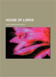 House of Lords,1150895489,9781150895487