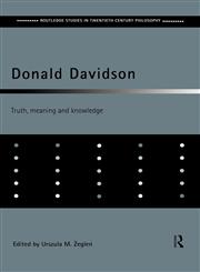 Donald Davidson Truth, Meaning and Knowledge,0415408369,9780415408363