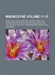 Mnemosyne Volume 11-12,1130431215,9781130431216
