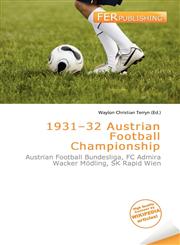 1931-32 Austrian Football Championship,613572570X,9786135725704