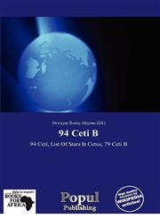 94 Ceti B,6139063302,9786139063307
