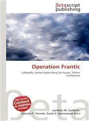 Operation Frantic,6135338544,9786135338546