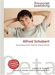 Alfred Schobert,6134866997,9786134866996