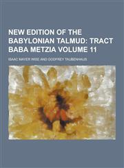 New Edition of the Babylonian Talmud Volume 11,123026857X,9781230268576
